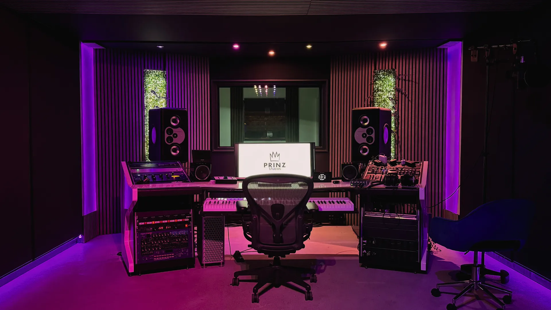 Regieraum der Prinz Studios Frankfurt